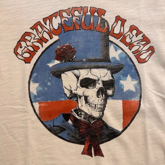 Mens NWT Grateful Dead Red, White, and Blue T-shirt - Picture 2 of 3